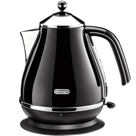 220-240 Volt 50-60 Hz Delonghi KBO2001 1.7 Liter Cordless Jug Kettle, OVERSEAS USE ONLY, WILL NOT WORK IN THE US